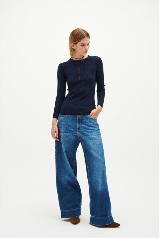 SWEATER C/R M/L MONK