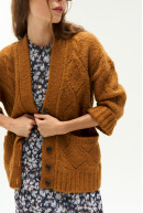 CARDIGAN V M/L RAY