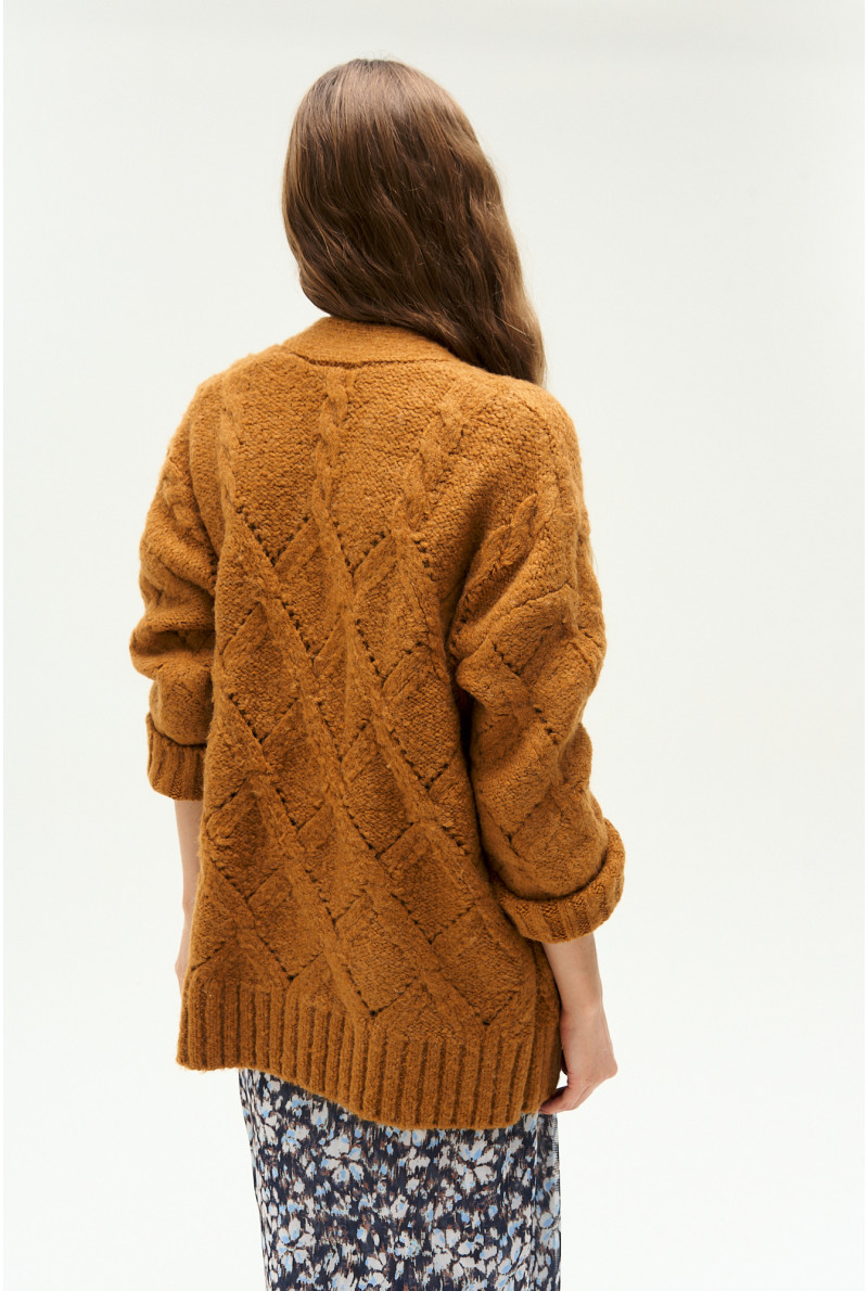 CARDIGAN V M/L RAY