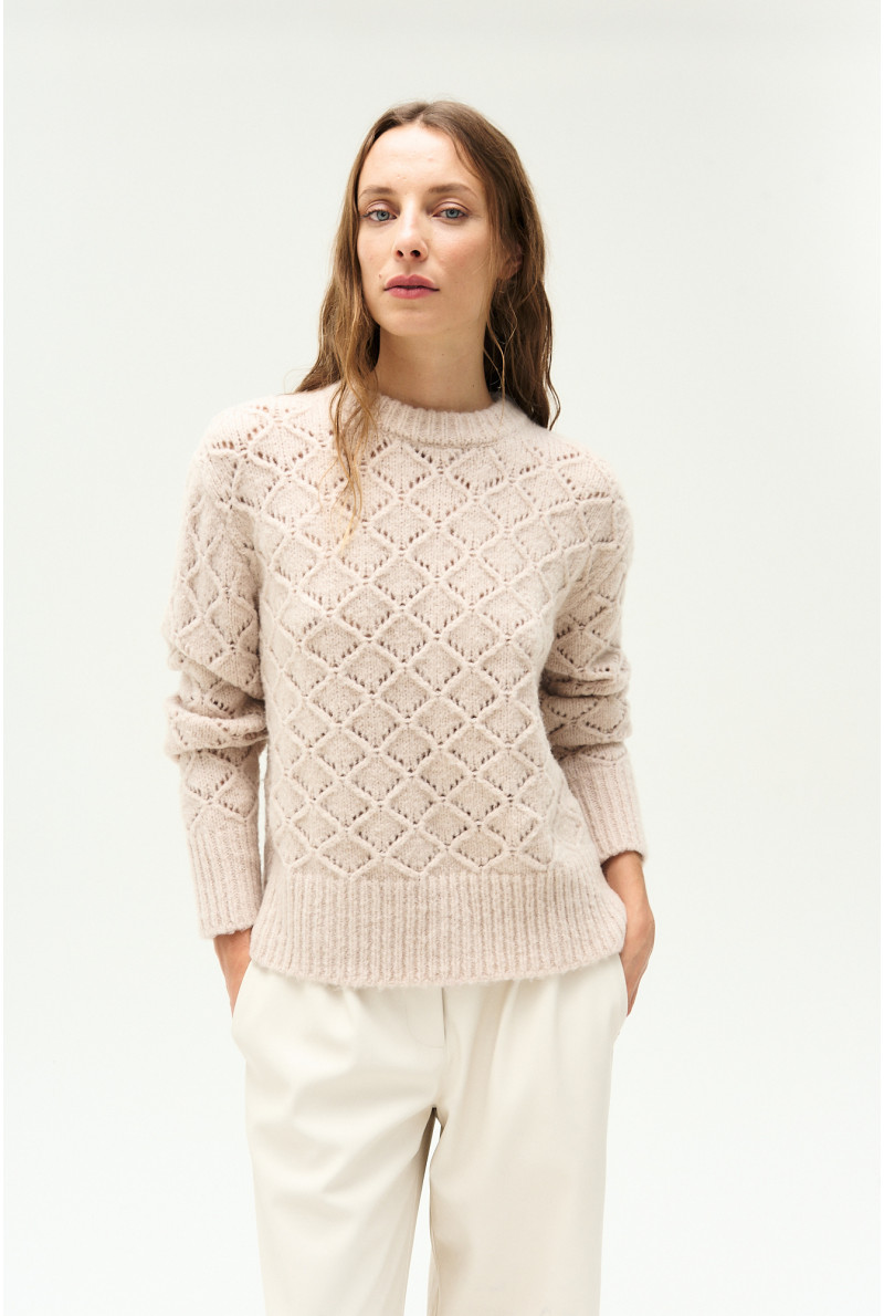 SWEATER C/R M/L BLOSSOM