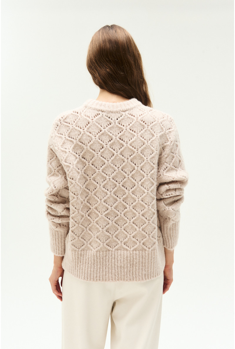 SWEATER C/R M/L BLOSSOM