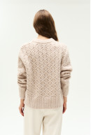 SWEATER C/R M/L BLOSSOM