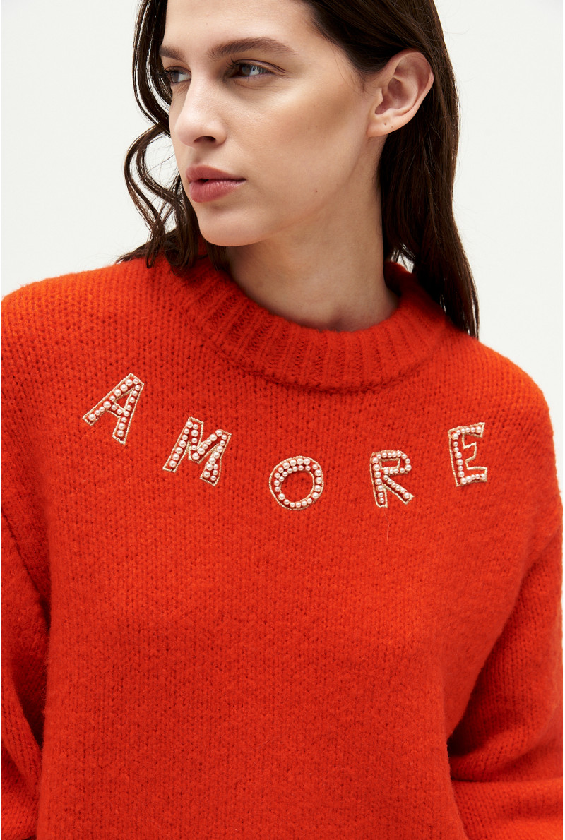 SWEATER C/R M/L AMORE