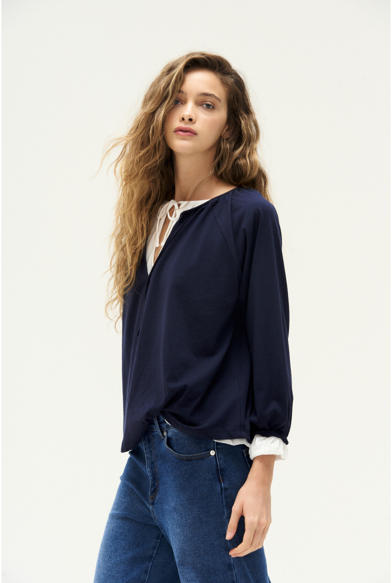 BLUSA C/R M/L TAYLOR
