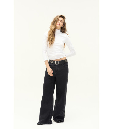 JEAN WIDE LEG ZAPPA