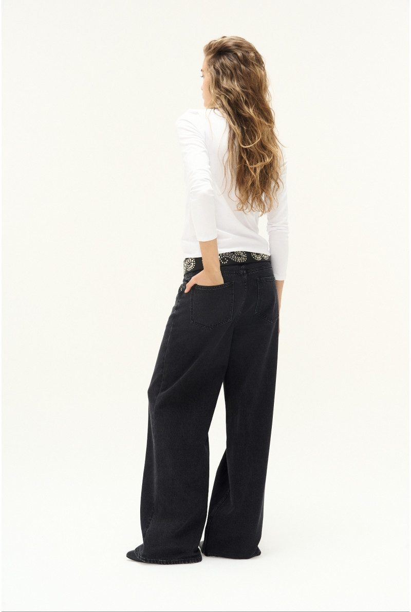JEAN WIDE LEG ZAPPA