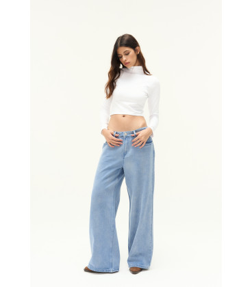 JEAN WIDE LEG ZAPPA