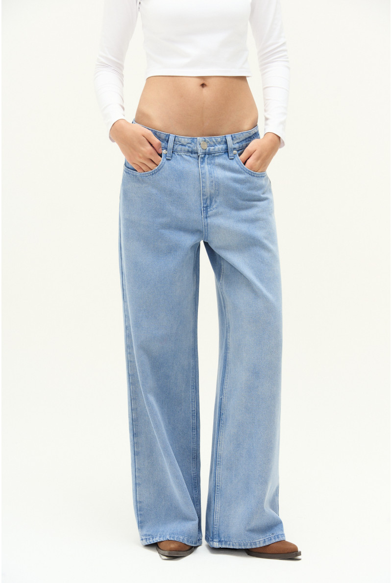 JEAN WIDE LEG ZAPPA