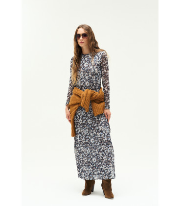 VESTIDO C/R M/L ETTA