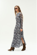 VESTIDO C/R M/L ETTA