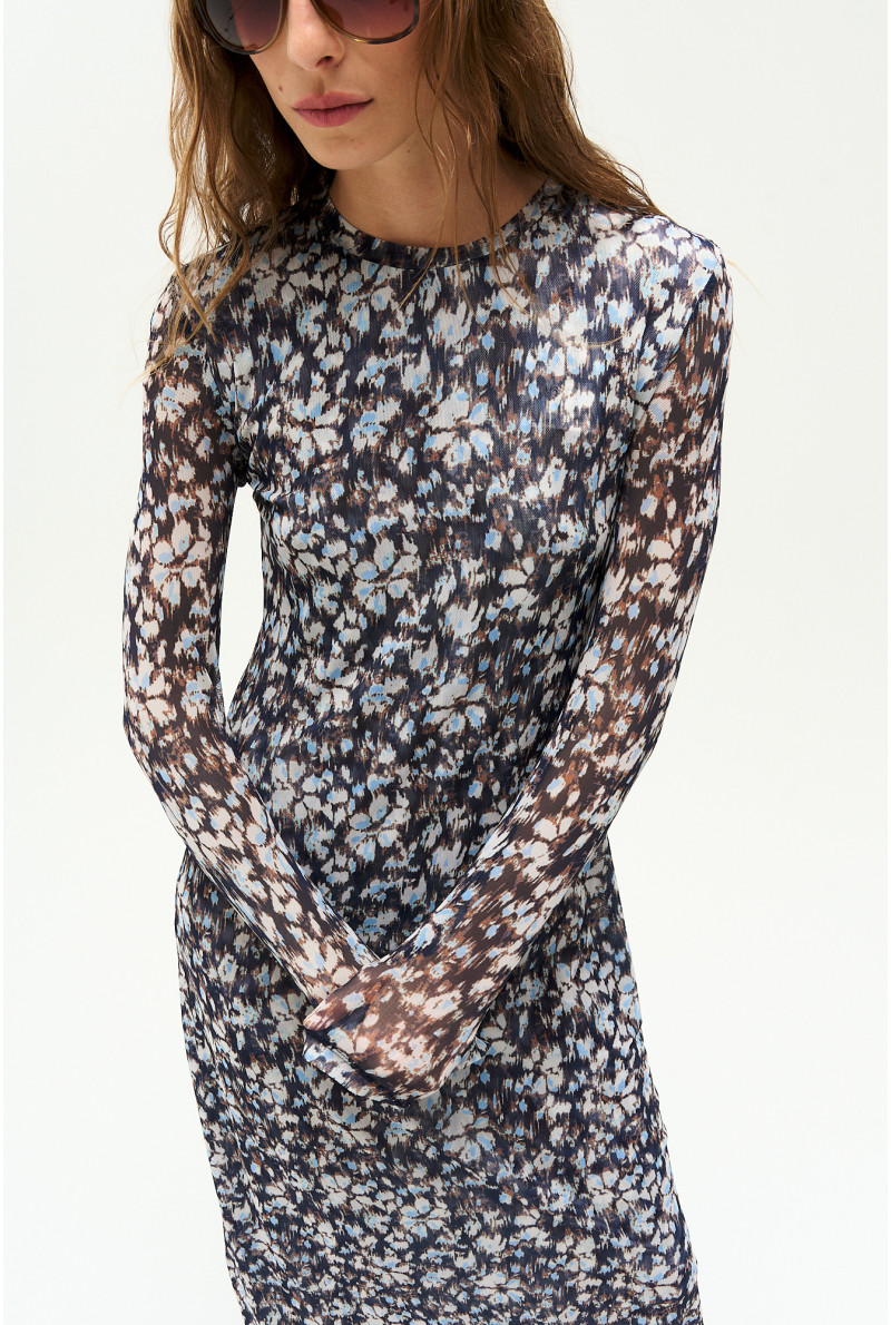 VESTIDO C/R M/L ETTA