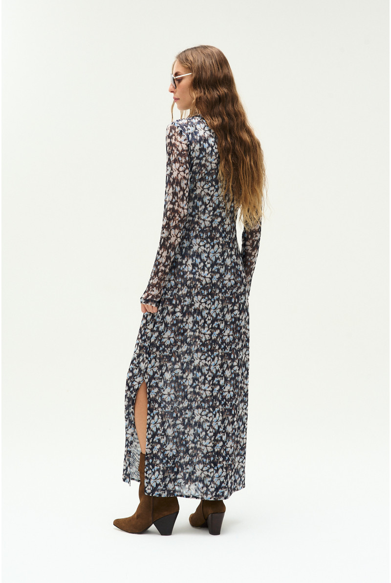 VESTIDO C/R M/L ETTA