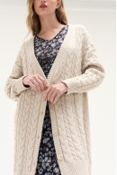 CARDIGAN V M/L FOX