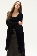CARDIGAN V M/L FOX