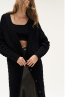 CARDIGAN V M/L FOX