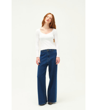 JEAN WIDE LEG AMY