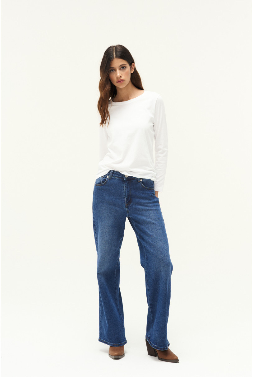 JEAN WIDE LEG LENNOX