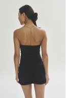 VESTIDO CORTO STRAPLES OLIVIA