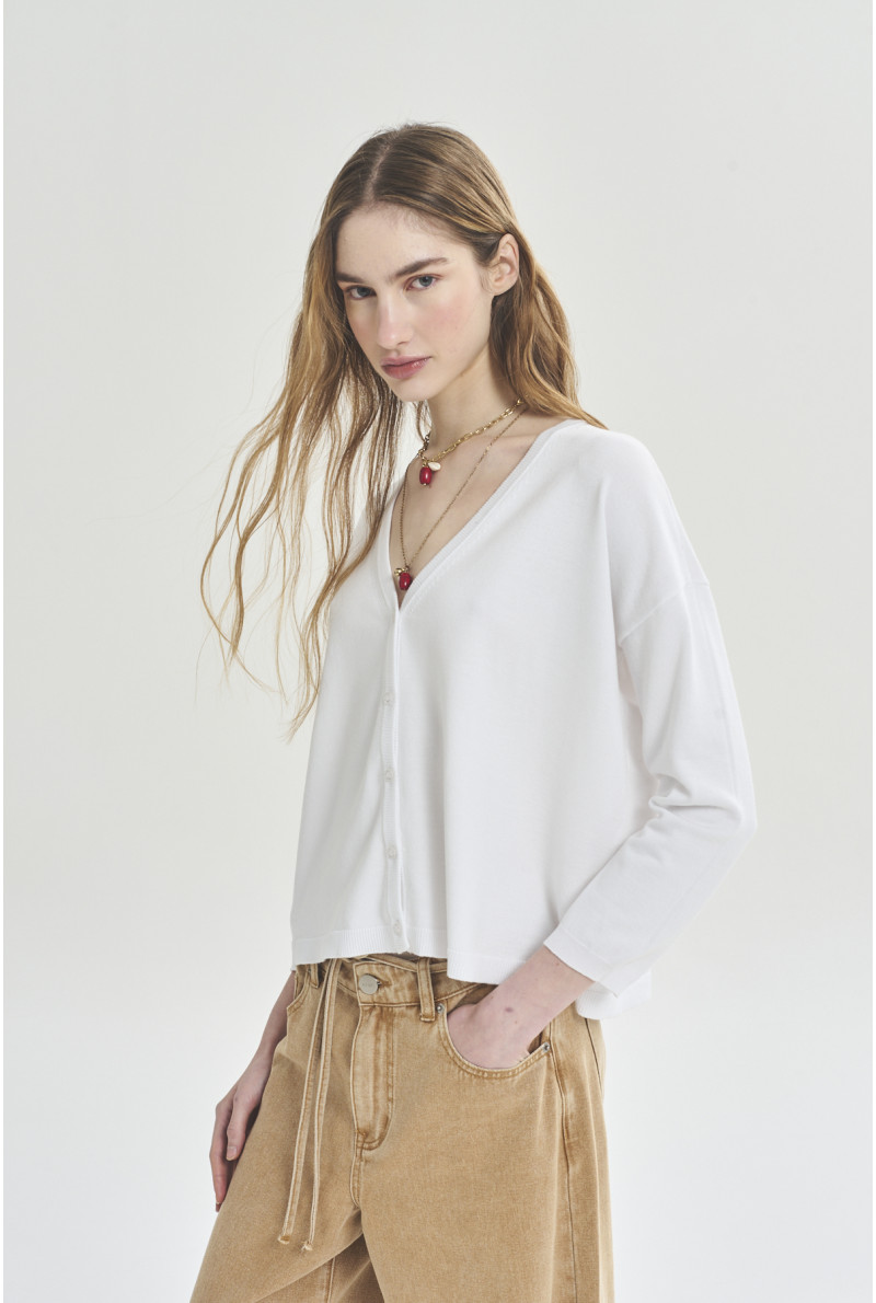 CARDIGAN V M/L LENNY