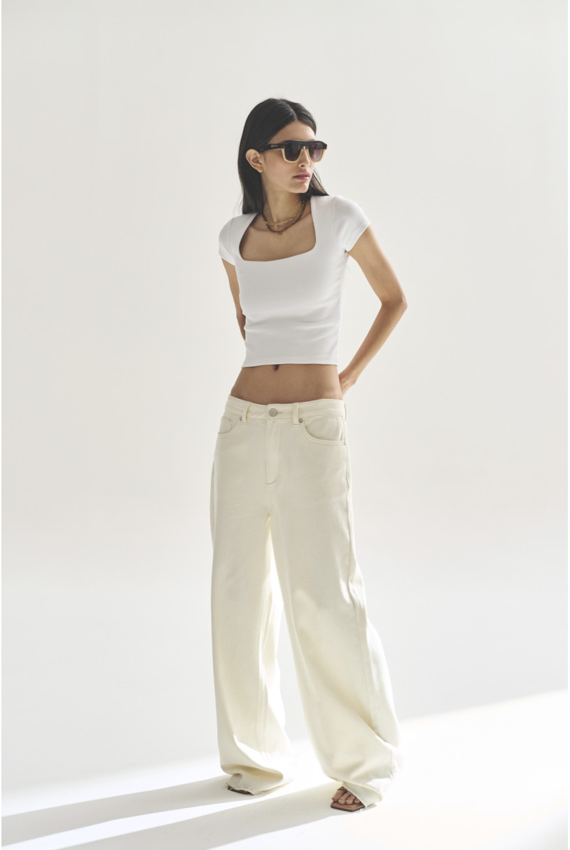 JEAN WIDE LEG CARLY