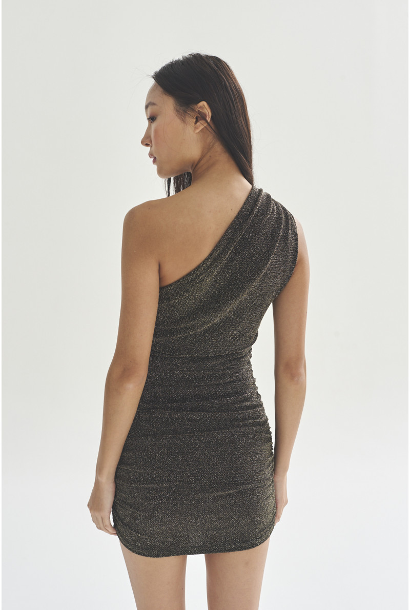 VESTIDO ASIMETRICO CORTO SIMONE