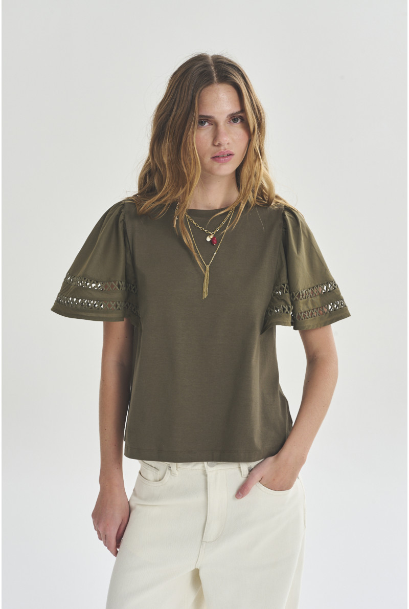 REMERA C/R M/C AMY