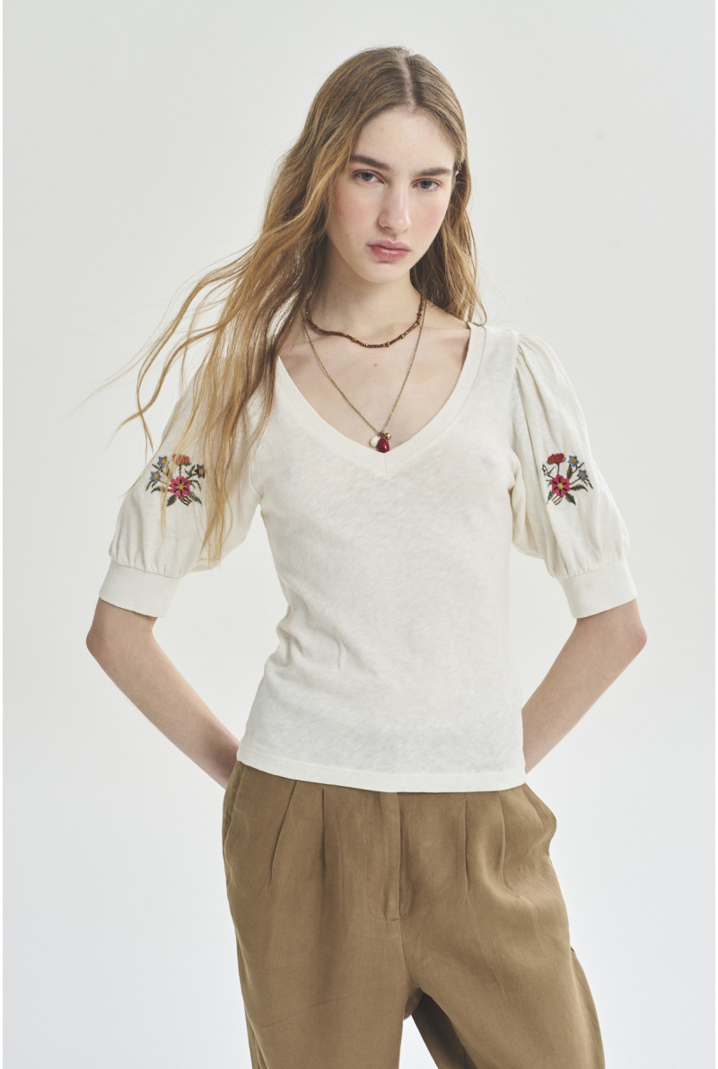 REMERA V M/CODO GALA