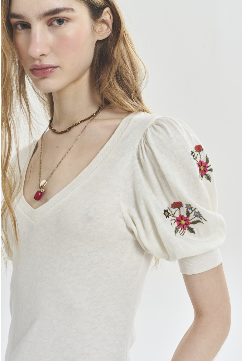 REMERA V M/CODO GALA
