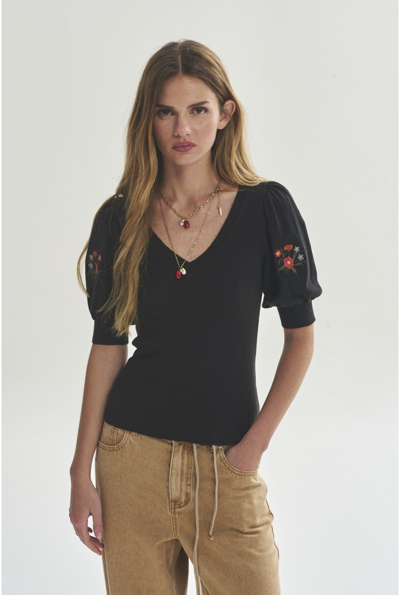 REMERA V M/CODO GALA