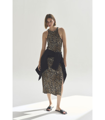VESTIDO C/R LARGO NINA
