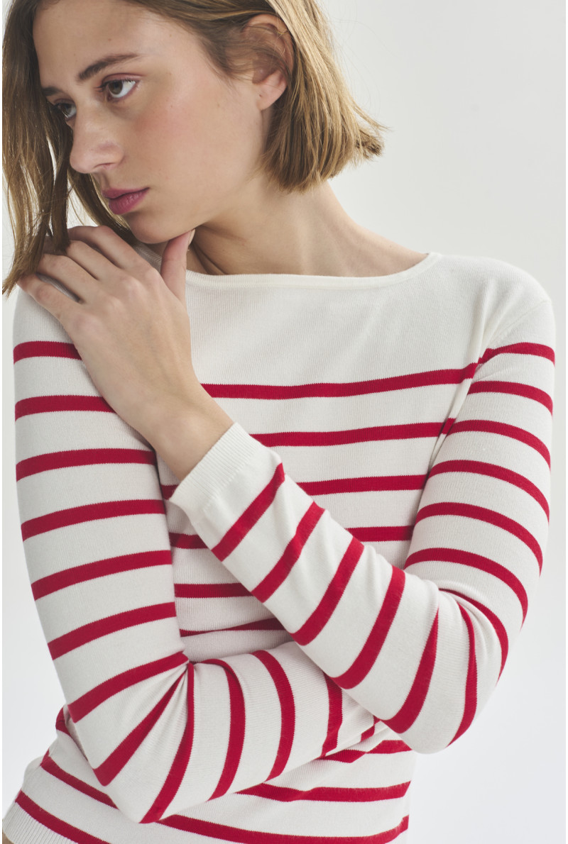SWEATER C/BOTE M/L DORIS