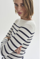 SWEATER C/BOTE M/L DORIS
