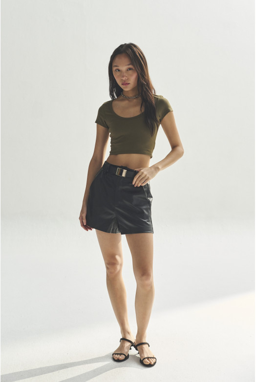 REMERA CORTA OLIVIA