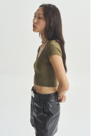 REMERA CORTA OLIVIA