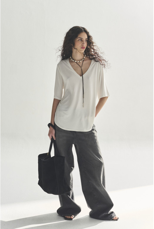 REMERA V M/C CHLOE