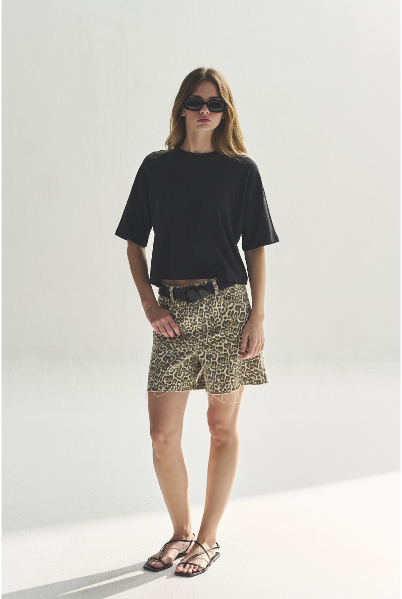 REMERA C/R M/CODO STAR