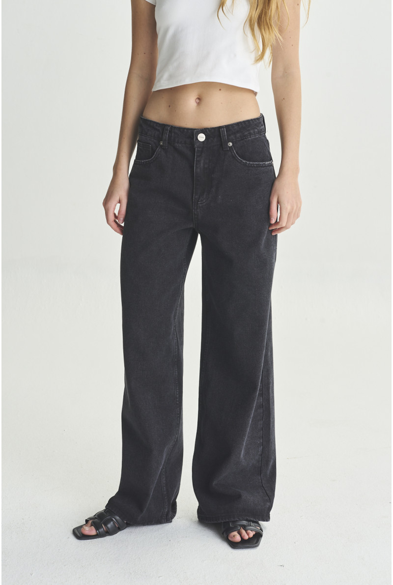 JEAN WIDE LEG ZAPPA