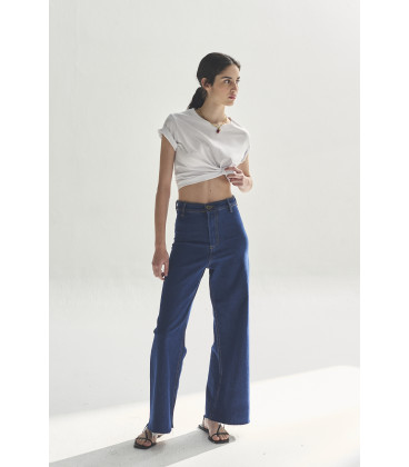 JEAN WIDE LEG AMY