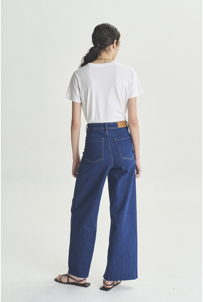 JEAN WIDE LEG AMY