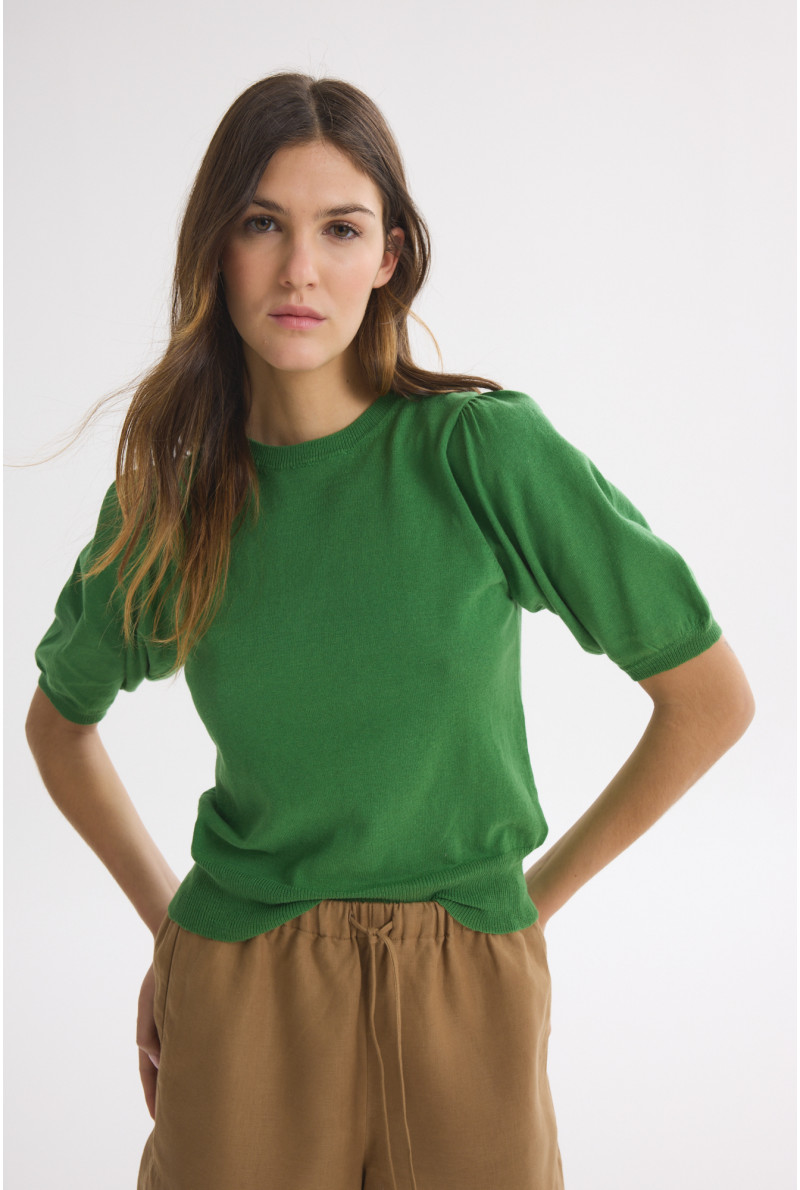 SWEATER C/R AL CODO MORA