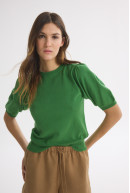SWEATER C/R AL CODO MORA