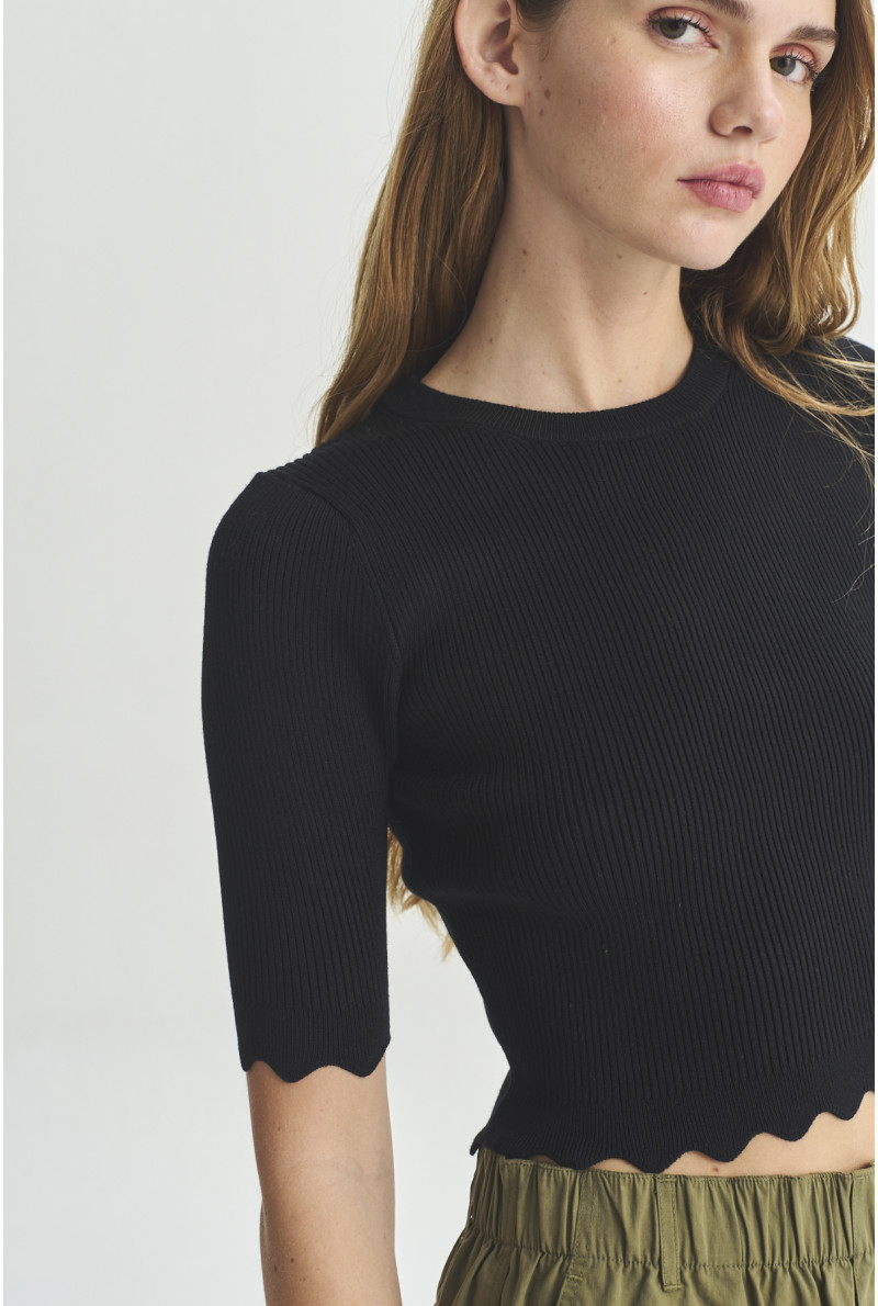 SWEATER C/R M/CODO SAM