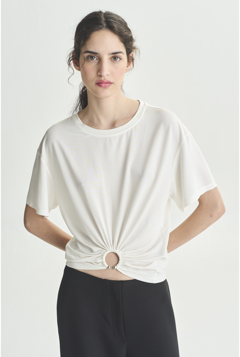 REMERA C/R M/C OLIVIA