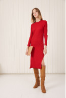 VESTIDO C/R M/L LOUIS
