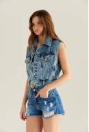 CHALECO DENIM DAISY