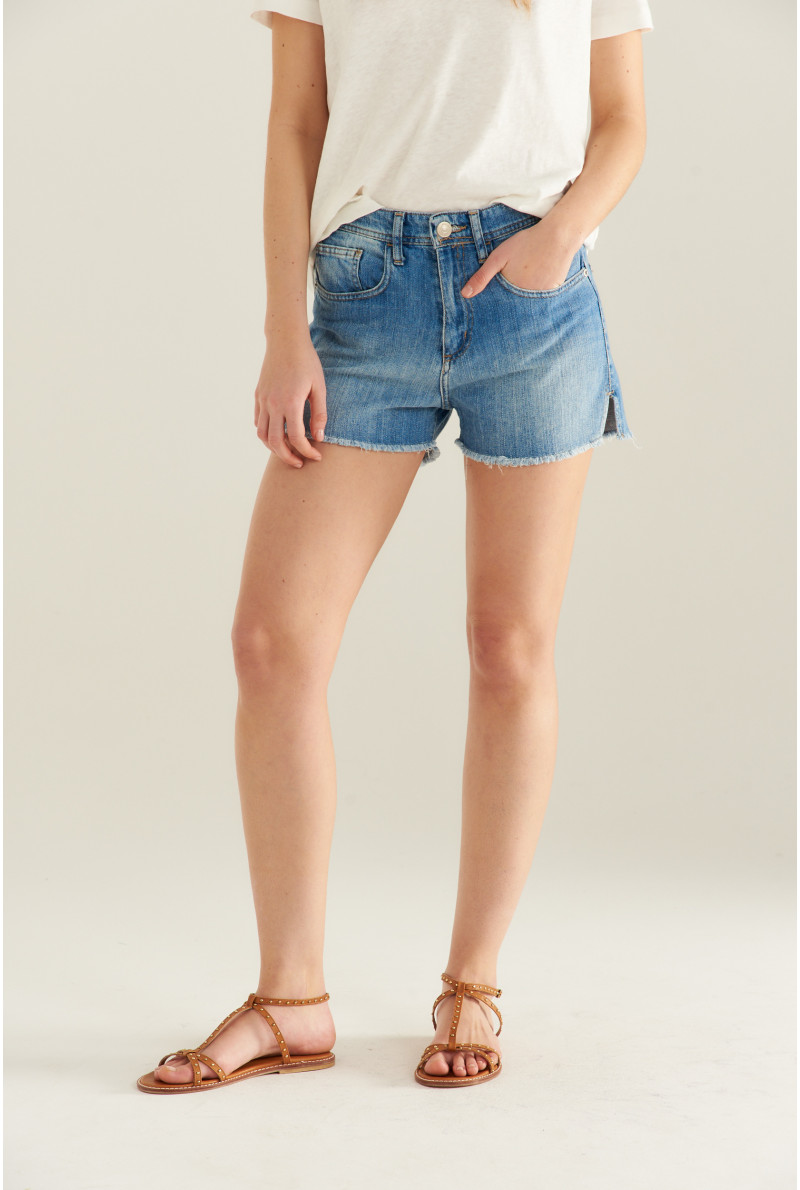 SHORT TIRO ALTO AZUL SW